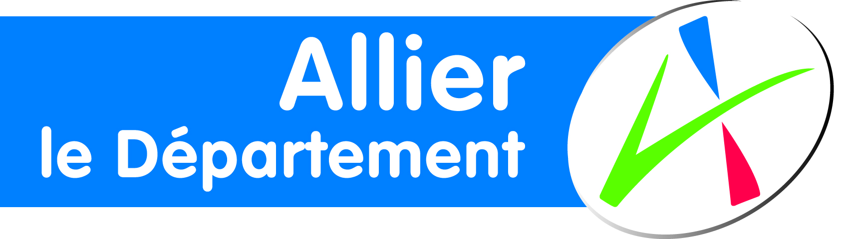 Allier le Departement bleu